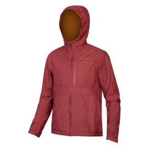 Endura Hummvee Waterproof Hooded Jacket Cocoa - Plaid or plain reversible and insulating versatility