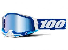 100% Racecraft 2 Goggles Blue/Blue Lens 2023