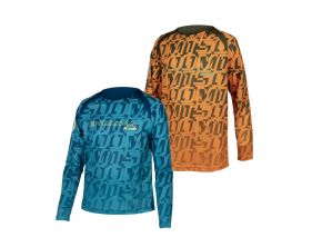 Endura Kids Mt500 Long Sleeve Print Jersey Ltd - Windproof front and sleeve panels with DWR finish