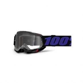 100% Accuri 2 Youth Goggles Moore/clear Lens  2022 - Plaid or plain reversible and insulating versatility