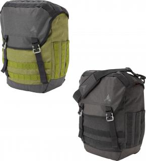 Altura Dryline 56 Litre Waterproof Pannier Pair - THE POPULAR WATER-RESISTANT DRYLINE PANNIERS REVISITED IN RECYCLED MATERIALS