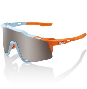 100% Speedcraft Sunglasses Two Tone/hiper® Silver Mirror Lens