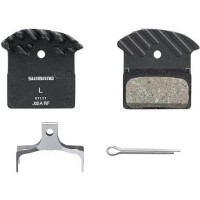 Shimano J05a-rf Disc Pads And Spring Alloy Back With Cooling Fins Resin - Limited Stock
