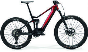 Merida Eone-sixty 9000 Carbon Mullet Electric Mountain Bike - Raw edge grip rib hem with super fine silicone grippers