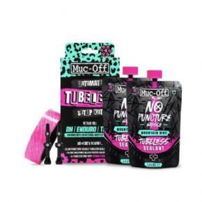 Muc-off Ultimate Tubeless Set-up Kit Dh/ Trail/ Enduro - RELAXED TECHNICAL LIGHTWEIGHT 3/4 LENGTH JERSEY 