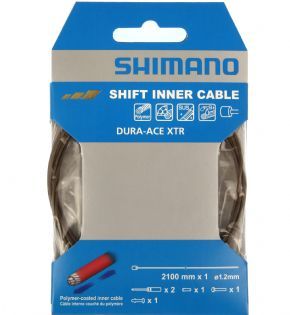 Shimano Dura-ace Road Polymer Coated Gear Inner 1.2mm X 2100mm - THE MOST SPACIOUS VERSION OF OUR POPULAR NV SADDLE BAG 