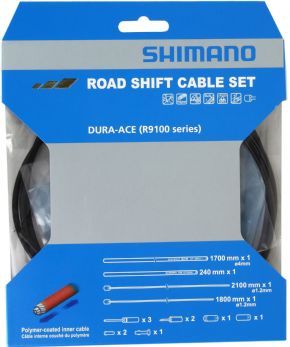 Shimano RS900 Road gear cable set Polymer coated inners - When you're ready to step up upgrade by adding the optional chin bar