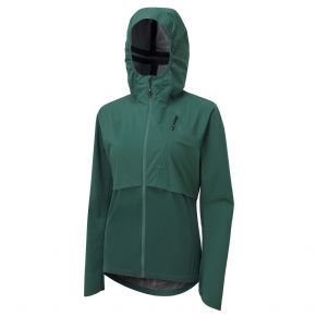 Altura Esker Womens Waterproof Packable Jacket Dark Green Size 14 Only - A STYLISH TECHNICAL MUST HAVE JERSEY FOR ANY REGULAR COMMUTER